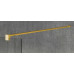 VARIO GOLD MATT jednodielna sprchová zástena na inštaláciu k stene, matné sklo, 1400 mm
