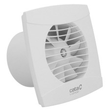 UC-12 TH kúpeľňový ventilátor axiálny s automatom, 12W, potrubie 120mm, biela