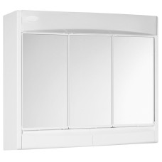 SAPHIR galerka 60x51x18cm, žiarivka LED 6W, biela plast