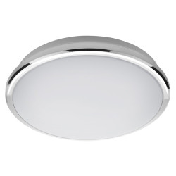 SILVER stropné LED svietidlo pr.28cm, 10W, 230V, denné biela, chróm