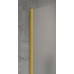 VARIO GOLD MATT jednodielna sprchová zástena na inštaláciu k stene, dymové sklo, 800 mm