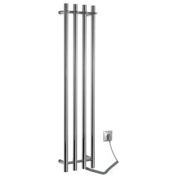 PAPINADO elektrický sušiak uterákov 263x1200mm, 85W, chróm