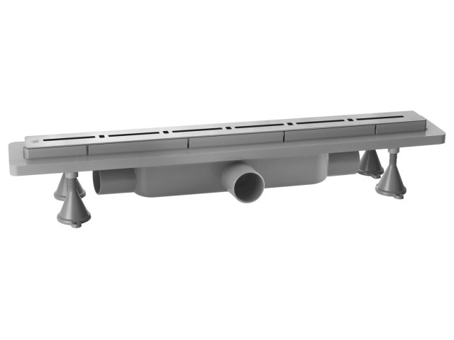 Podlahový žľab RENOVA ECO LINE s nerezovým roštom, L-800, DN40