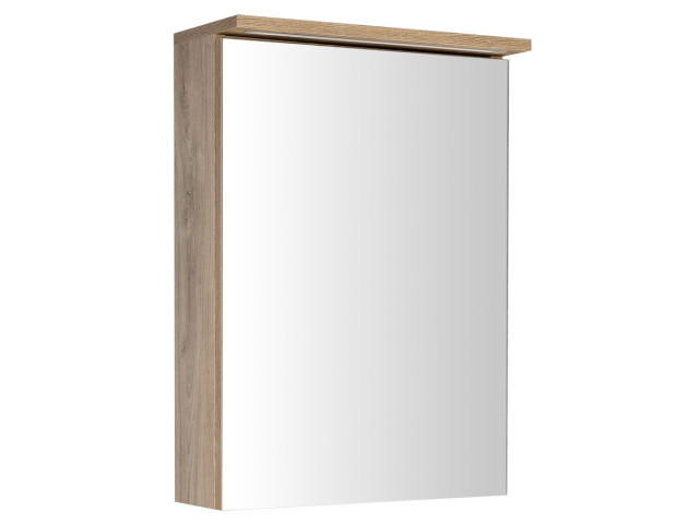 KAWA STRIP galéria s LED osvetlením 50x70x22cm, dub emporio