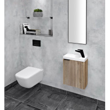 Kúpeľňový set LATUS X 40, dub alabama strip