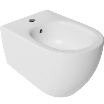 INFINITY bidet závesný, 36,5x53cm, biela mat