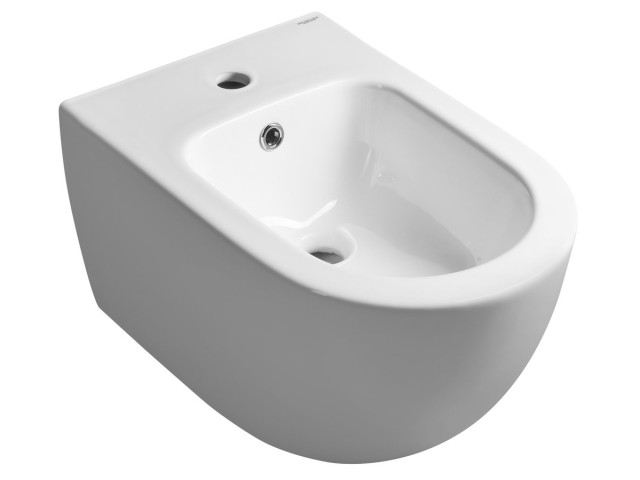 Závesný bidet FULDA, 36x52cm, biely