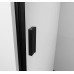 ZOOM BLACK sprchové dvere do niky 700 mm, číre sklo, pravé