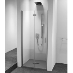 ZOOM LINE skladacie sprchové dvere 900 mm, číre sklo, ľavé