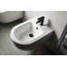 Závesný bidet FULDA, 36x52cm, biely