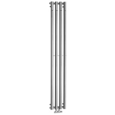 Vykurovacie teleso PILON 270x1800 mm, so štyrmi háčikmi na uteráky, chróm