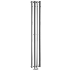 Vykurovacie teleso PILON 270x1800 mm, so štyrmi háčikmi na uteráky, chróm