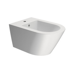 KUBE X bidet závesný 36x55cm, biela mat