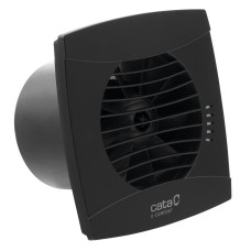 UC-12 T kúpeľňový ventilátor axiálny s časovačom, 12W, potrubie 120mm, čierna