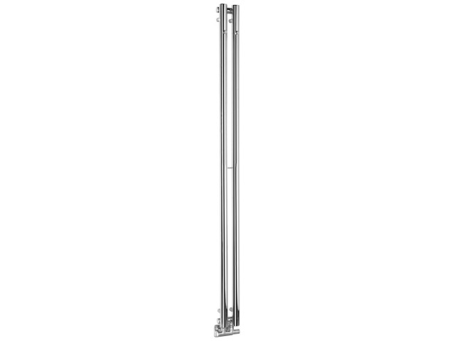 Vykurovacie teleso PILON 122x1800mm, s dvoma háčikmi na uteráky, chróm