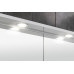 Galéria KAWA s LED osvetlením 60x70x25,5cm, biela