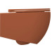 INFINITY závesná WC misa, Rimless, 36,5x53cm, terracotta