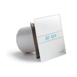 E-120 GTH kúpeľňový ventilátor axiálny s automatom, 6W / 11W, potrubia 120mm, biela