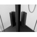 ZOOM BLACK štvorcový sprchový kút 900x900mm, rohový vstup
