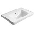 Keramické umývadlo CLASSIC 75x50cm, bez otvoru, biele ExtraGlaze