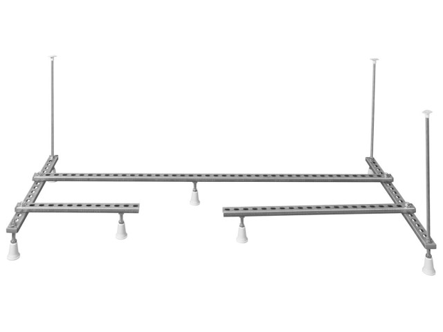 Nosná konštrukcia pre asymetrickú vaňu 175x80cm, L/R