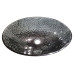 PURUS sklenené gravírované umývadlo 50x15,5x36 cm, čierna